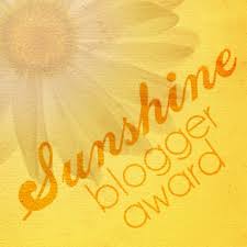 Sunshine blogger award image