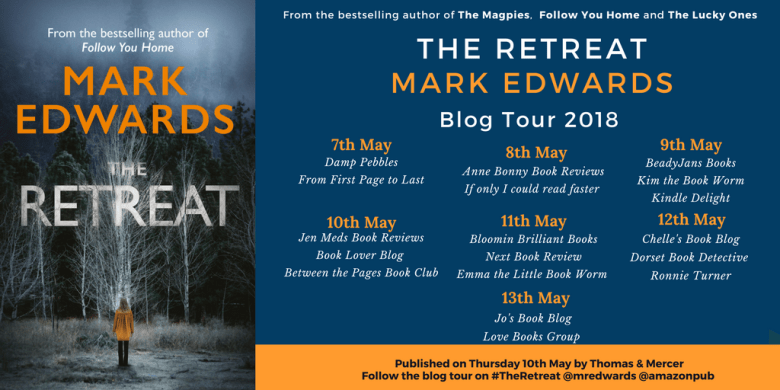 The Retreat by Mark Edwards Blog Tour banner final