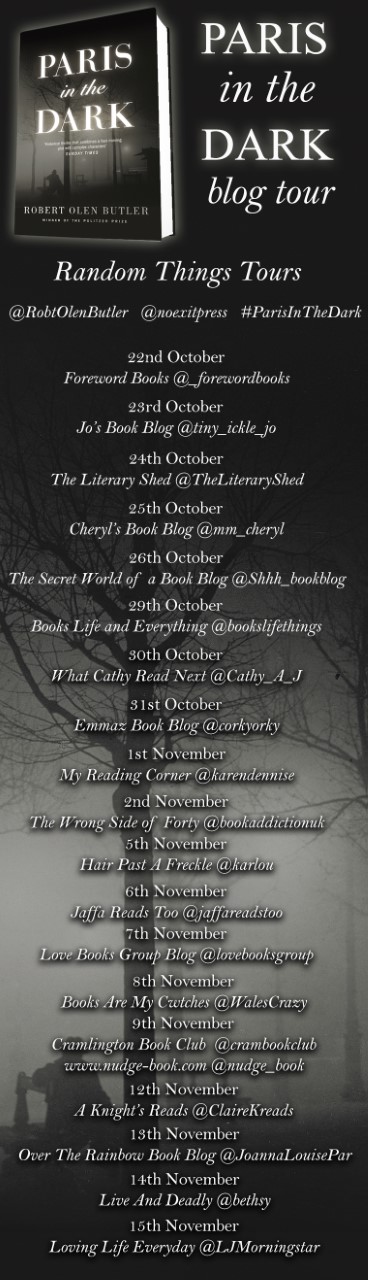 Paris In The Dark Blog Tour Poster