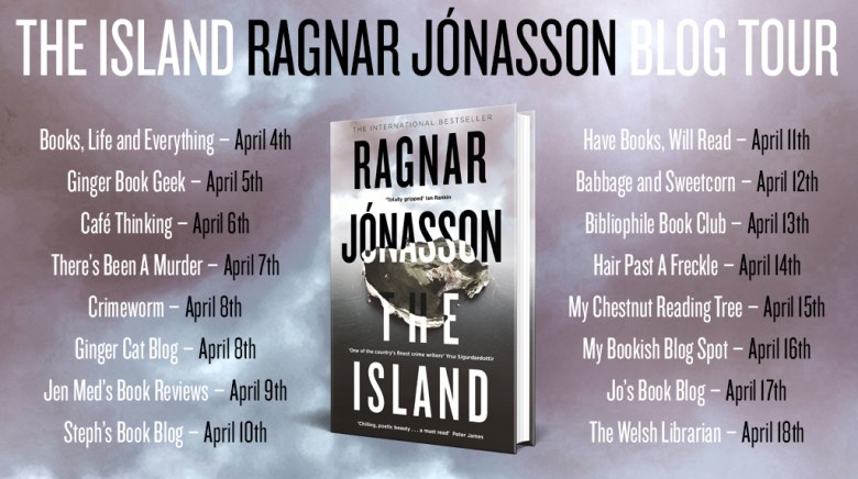 The Island Blog Tour Card
