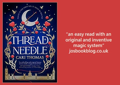 Threadneedle by Cari Thomas – Jo's Book Blog